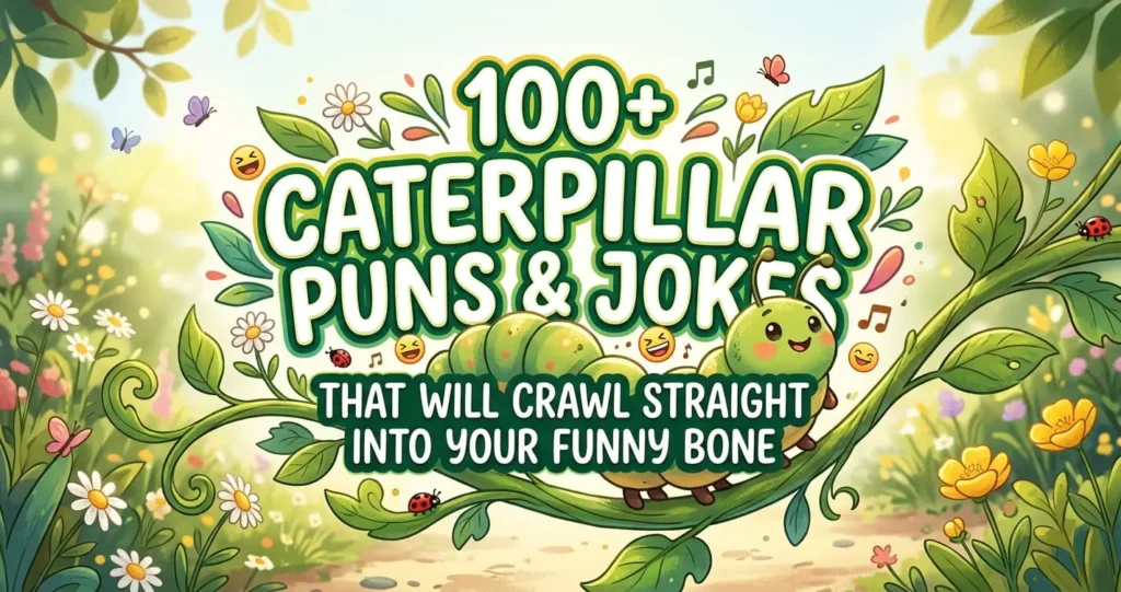 Caterpillar Puns & Jokes That Will Crawl Straight Into Your Funny Bone