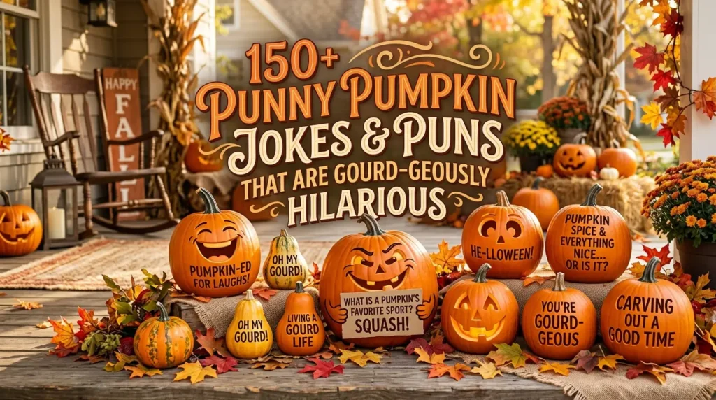 funny pumpkin jokes and puns
