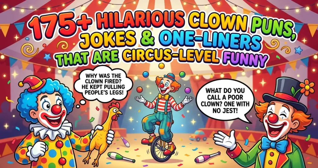 Clown Puns & Jokes