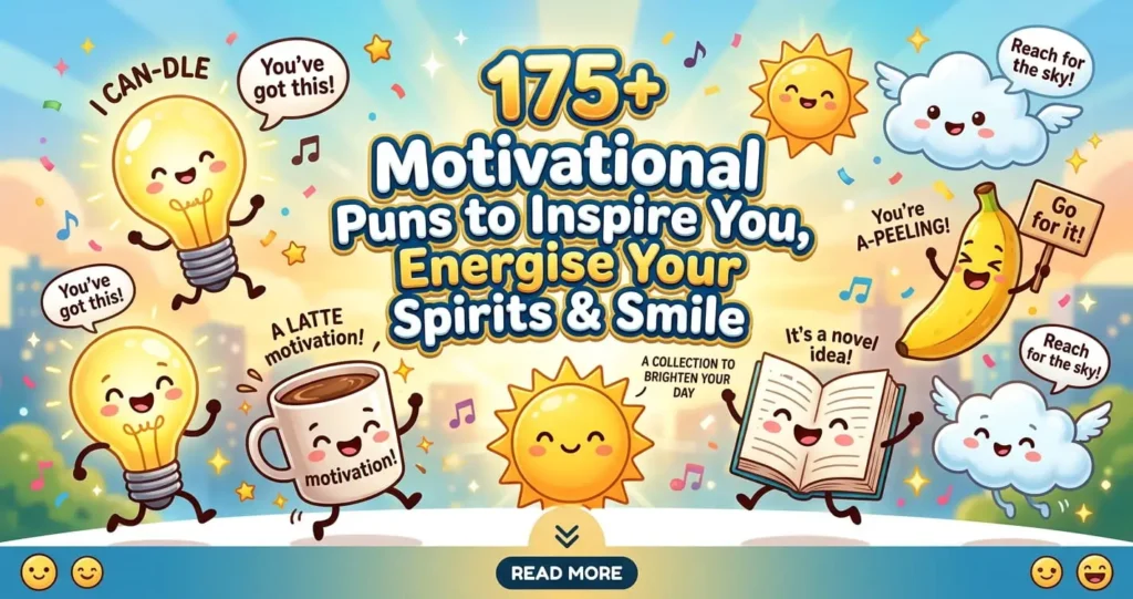Motivational Puns and Jokes