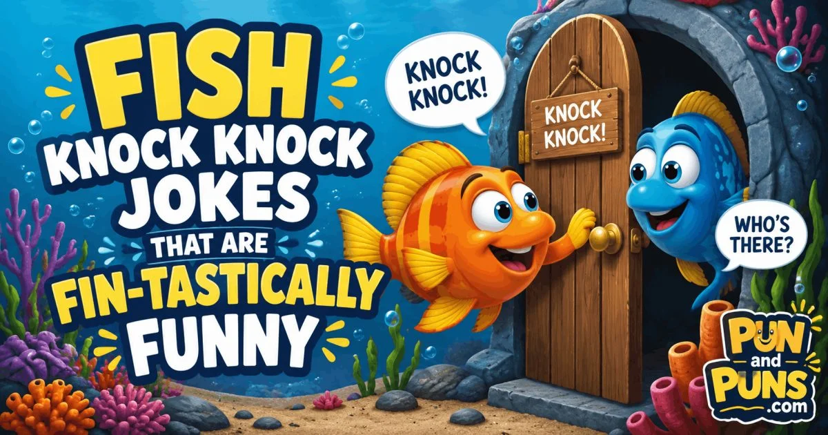 Fish Knock Knock Jokes That Are Fin-Tastically Funny