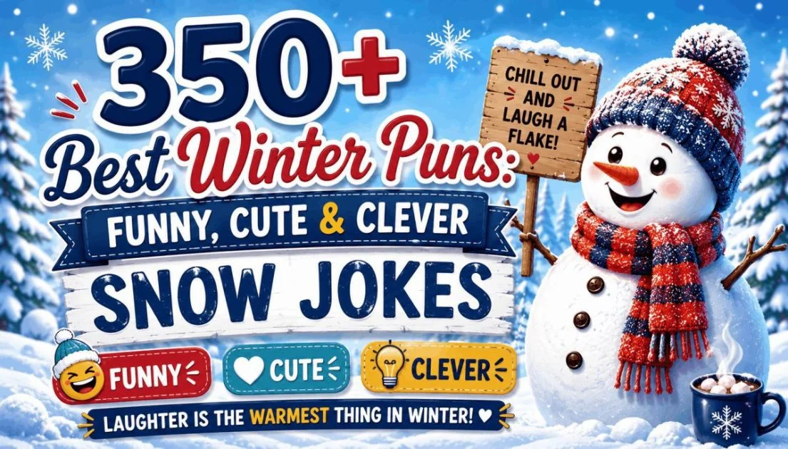 Best Winter Puns: Funny, Cute & Clever Snow Jokes