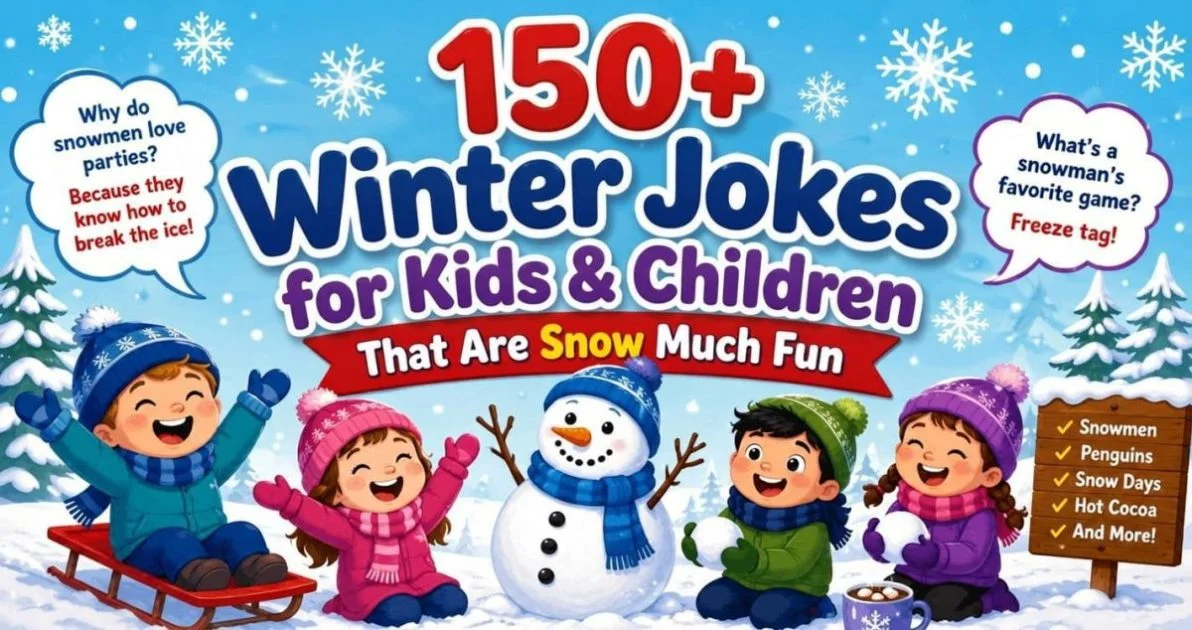150+ Winter Jokes for Kids & Children That Are Snow Much Fun