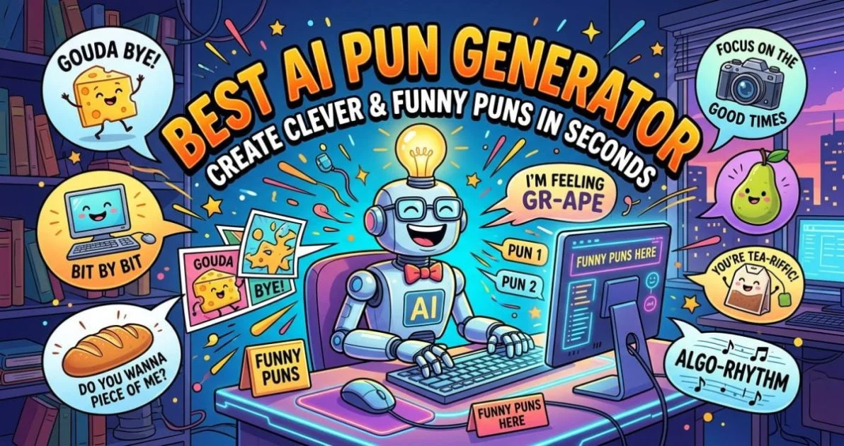 Best AI Pun Generator Create Clever & Funny Puns in Seconds