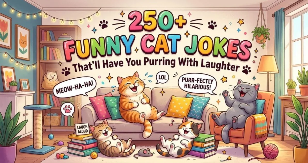 Funny Cat Jokes That’ll Have You Purring With Laughter