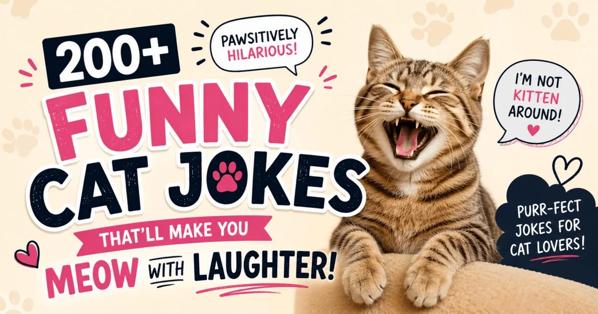 Funny Cat Jokes That’ll Make You Meow With Laughter