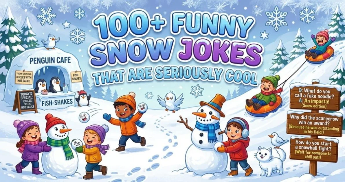 Funny Snow Jokes for Kids That Are Seriously Cool