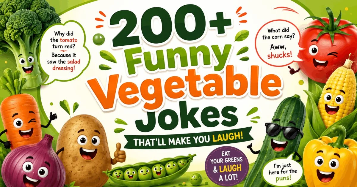 Funny Vegetable Jokes That’ll Make You Laugh