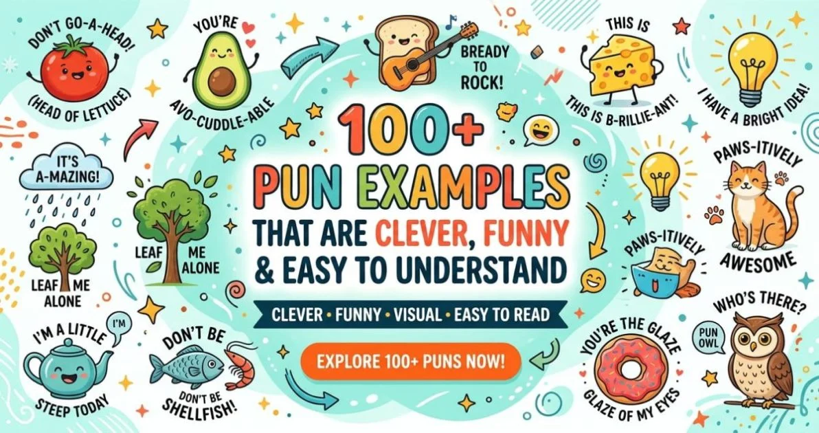 Pun Examples That Are Clever, Funny & Easy to Understand