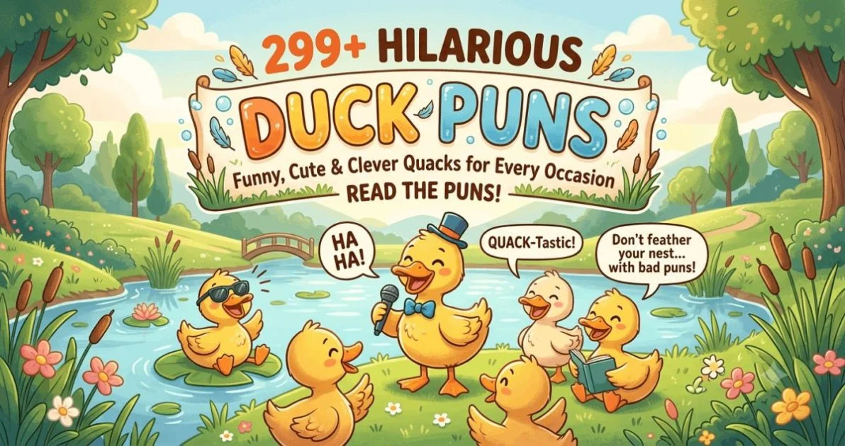 Duck Puns That'll Have You Quacking Up (2026)
