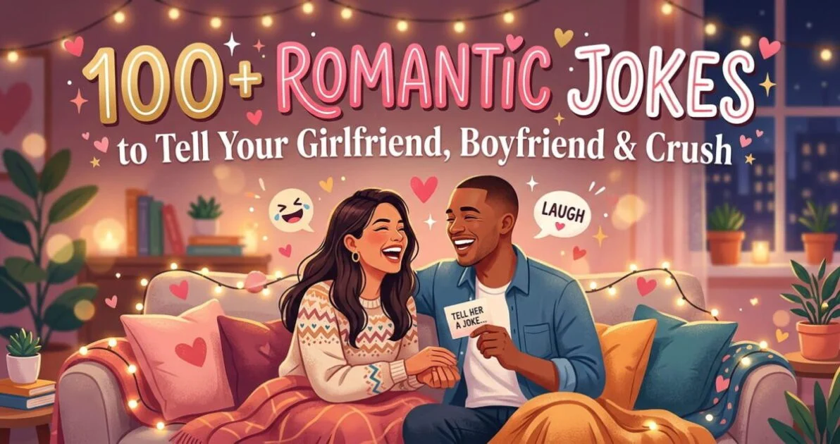 100+ Romantic Jokes for Girlfriend, Boyfriend & Crush