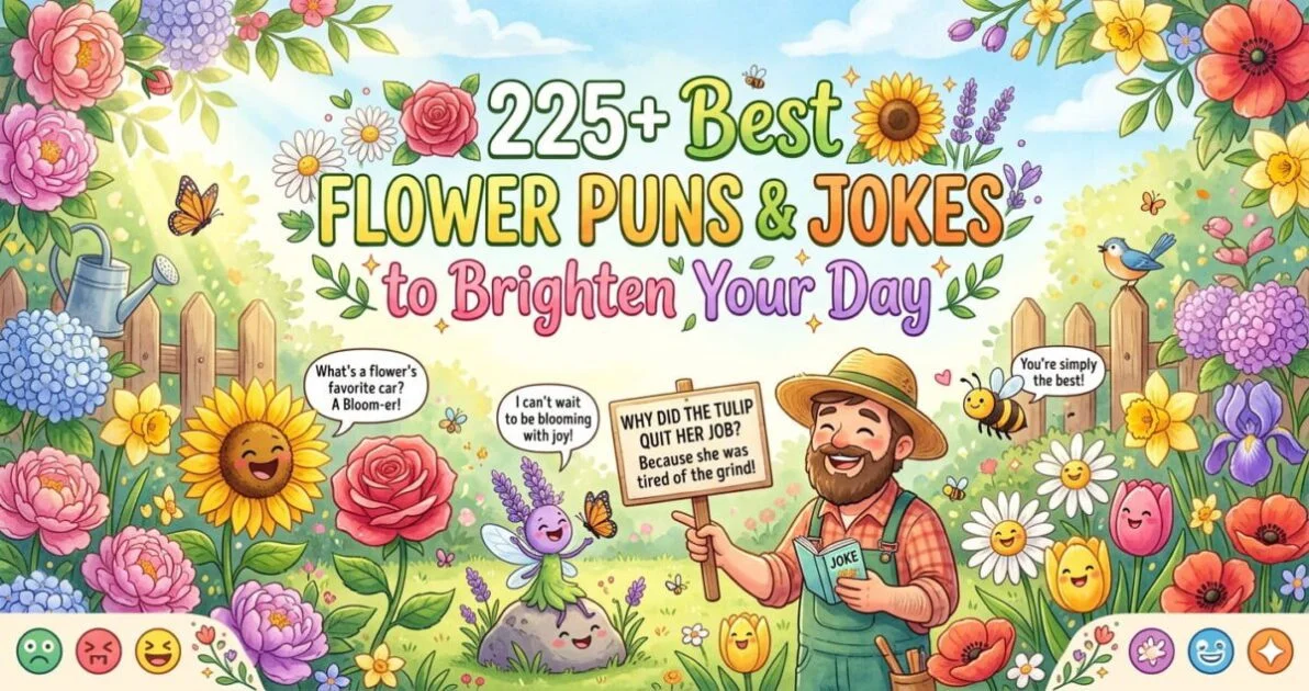 Best Flower Puns and Jokes to Brighten Your Day